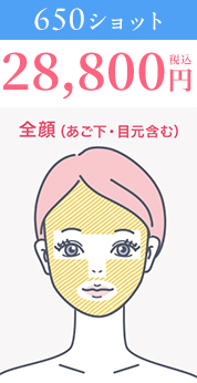 650ショット28,800円