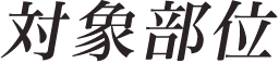 対象部位