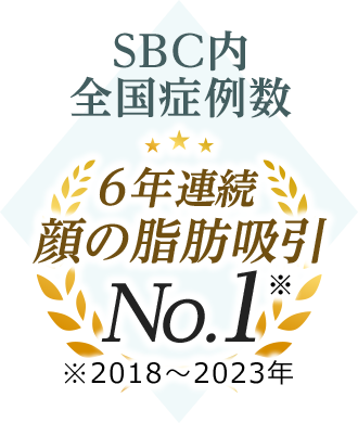 脂肪吸引症例数 No.1