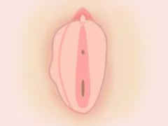 片側だけ大きい