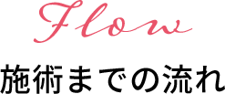 Flow 施術までの流れ