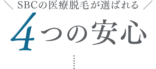 4 つの安心