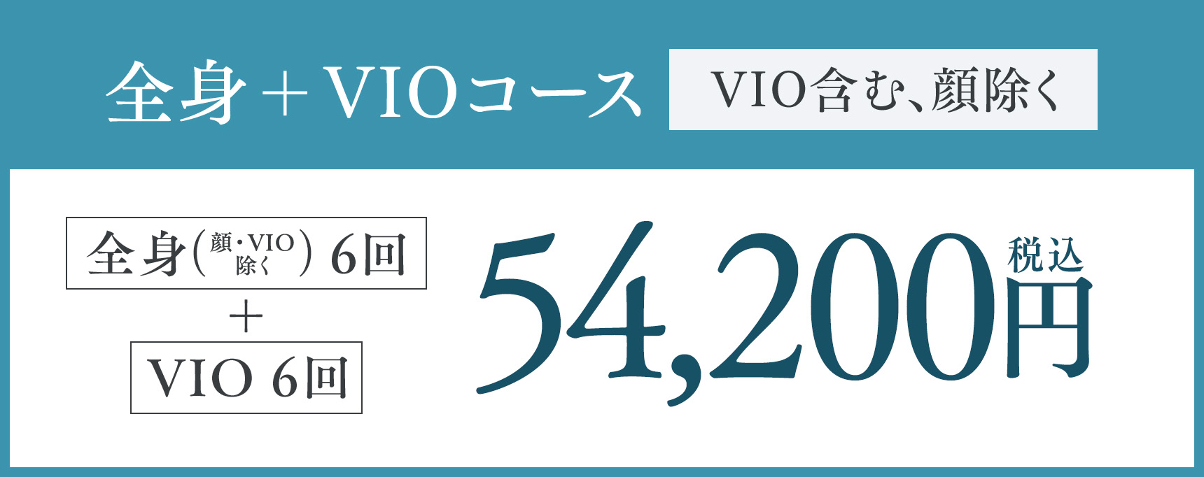 全身＋VIOコース
