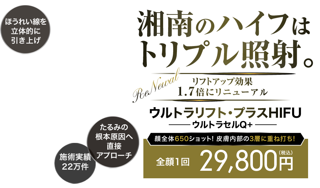 ウルトラリフトプラスHIFU