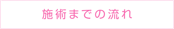 施術までの流れ