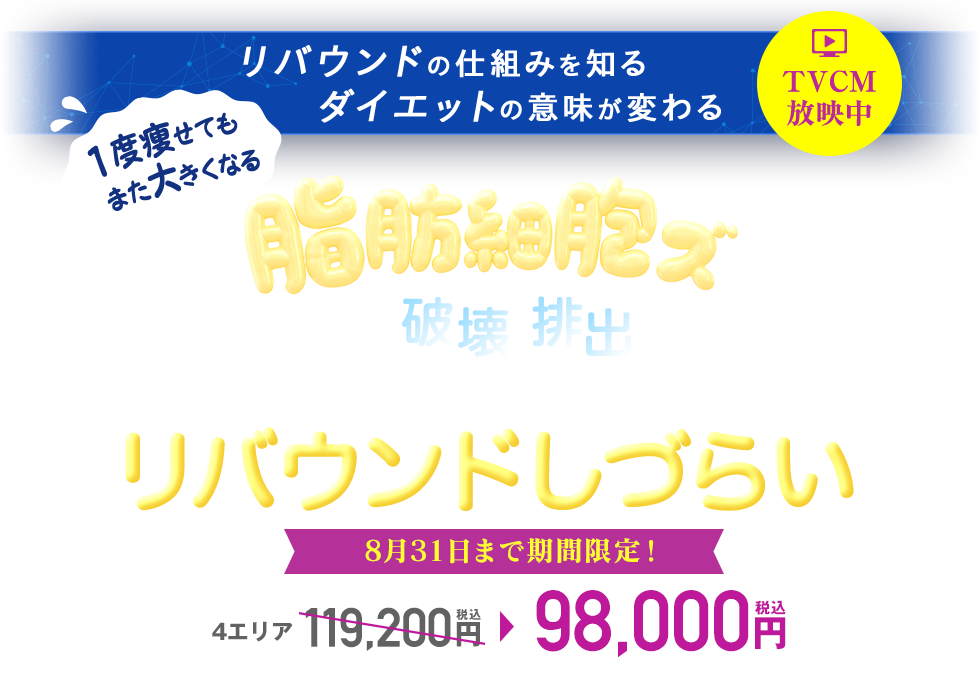 やせたい場所だけ、細胞からやせる｜湘南美容クリニックのメディカルサイズダウン®