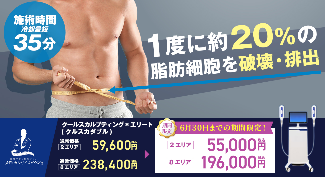 クールスカルプティング®エリート（クルスカダブル）